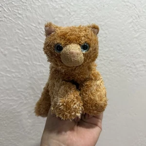 Peluche Aurora Gattino Gatto Peluche Fagiolo Sacchetto Arancione Tabby Piccolo 7” Giocattolo Regalo - Foto 1 di 3