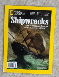 SHIPWRECKS NATIONAL GEOGRAPHIC MAGAZINE 2025 titanic Life Perfect Storm - Picture 1 of 1