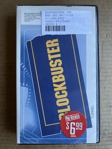 TUNNEL VHS Blockbuster Rental Case & Cover Hardshell Vintage - Picture 1 of 4