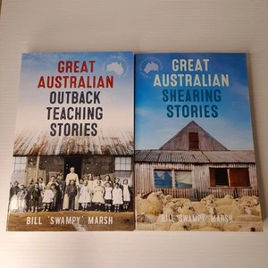 Great Australian Shearing Stories Book Outback Teaching Storie Bill Swampy Marsh - Picture 1 of 20
