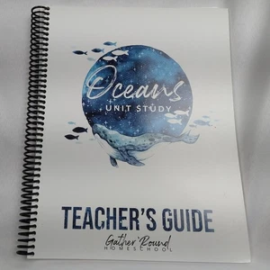 Oceans Unit Study Teacher's Guide 2021 Gather 'Round Home School - Foto 1 di 7