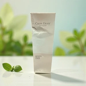 Crepe Erase mit Trufirm Verfeinerndes Gesichtspeeling mit Trufirm.  6 flüssige Unzen versiegelt - - Bild 1 von 6