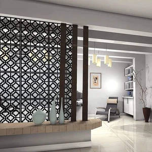 Hanging Room Divider Decorative Screen Panels Made of PVC for Dining Bed Office - Picture 1 of 6