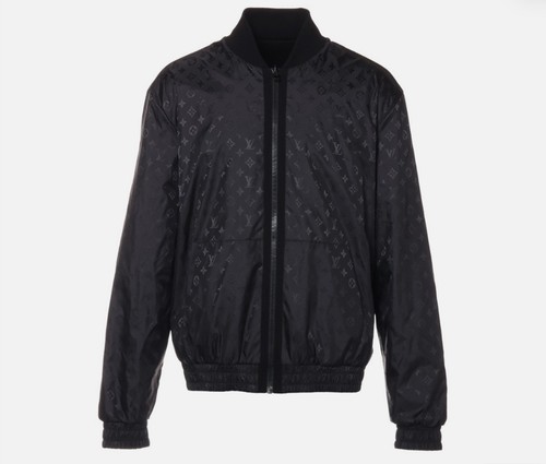 LOUIS VUITTON（LV） Louis Vuitton 24SS Giacca Cotone M Uomo Nero Monogramma RM241Q ECONYL Reversibile