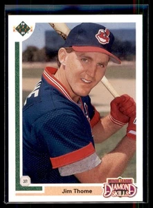 Upper Deck 1991 edición final Jim Thome RC #17F Cleveland Indians - Imagen 1 de 2