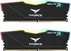 TEAMGROUP T-Force Delta RGB DDR4 16GB (2x8GB) 3200MHz 16GB(2x8GB), Black  - Picture 1 of 6