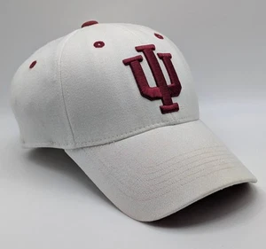 Indiana University IU Hoosiers Top of the World ToW Hat Cap Fitted Stretch 7 1/8 - Picture 1 of 5