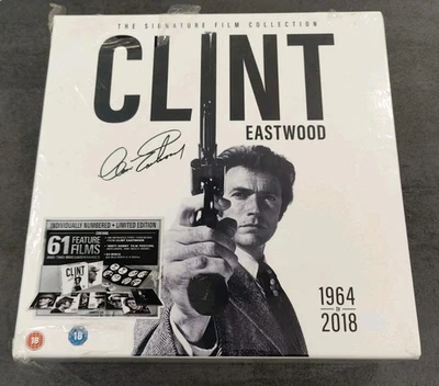 Clint Eastwood The Signature Film Collection Blu-ray 63Disc Set Read Description - Image 1 of 4