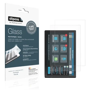 2x Protector de Pantalla para Facilotab T60-DE Vidrio Flexible Mate Proteccion - Imagen 1 de 7
