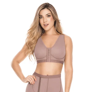 BRA GIRDLE FAJAS COLOMBIANAS POST SURGERY COMPRESSION 11065/09065 - Picture 1 of 3