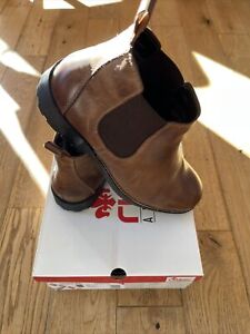 Rieker Antistress Fleece lined Brown Boots UK Size 8