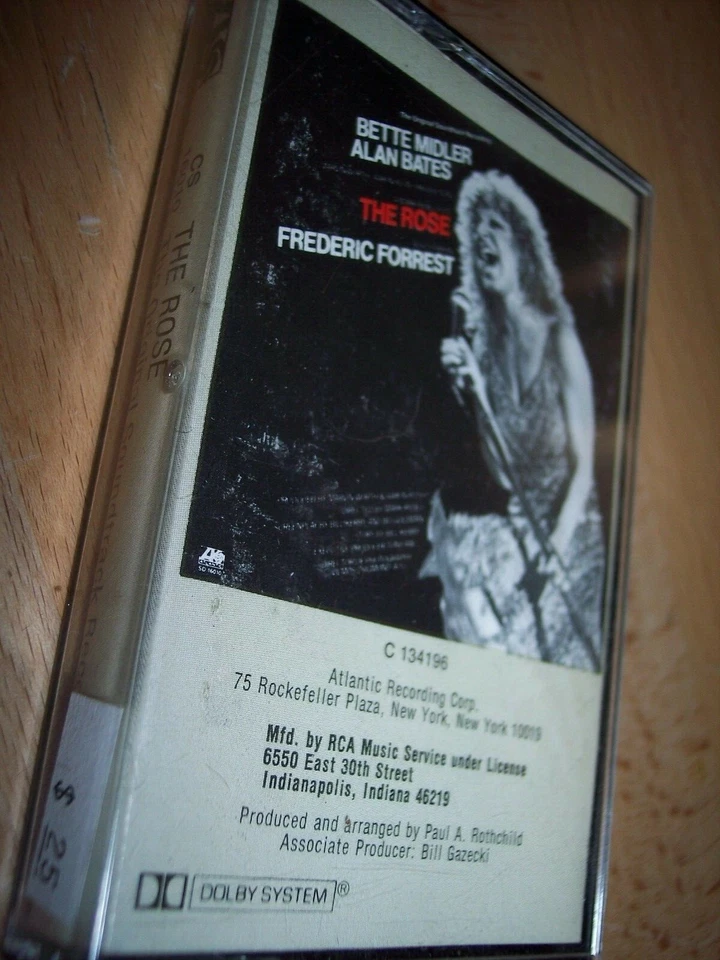 1979 The Rose Bette Midler Original Movie Soundtrack Cassette - Image 1 of 1