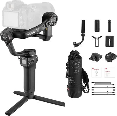 Zhiyun WEEBILL 3S Combo 3-Axis Gimbal Stabilizer for DSLR and Mirrorless Camera - Image 1 of 4