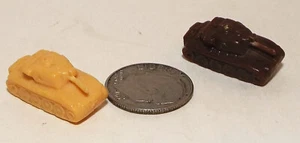 Due piccolissime vasche in plastica color Desert Tan e Marrone - Foto 1 di 3