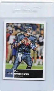 2010 Topps Magic #191 Zac Robinson Seahawks Signed Auto *K8831 - Picture 1 of 2