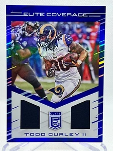 Inserto toppa copertura TODD GURLEY II 2016 Donruss Elite #EC-TG Elite - Foto 1 di 2
