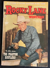 ROCKY LANE #17 Fawcett 1950 - Gorgeous solid book! Estate Sale - Original Owner!