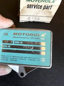 Motorola  REGULATOR R3-3 - Picture 1 of 2