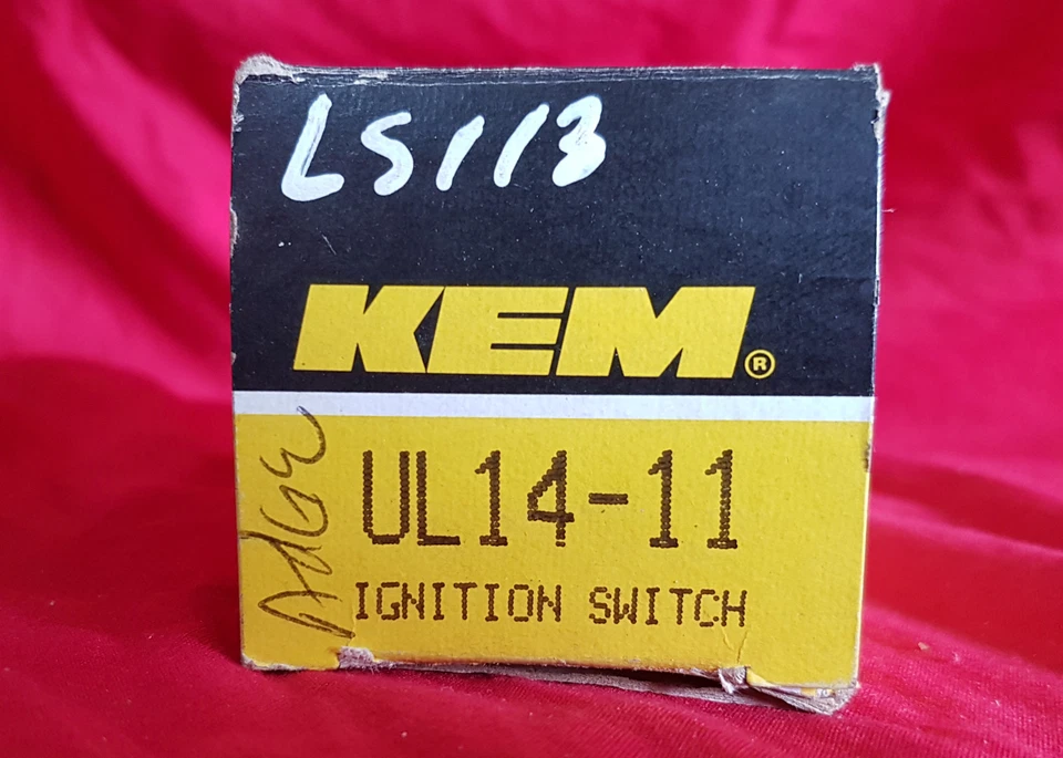 Ignition Switch Kemparts KEM UL14-11  GM 7843497, D1407B - Image 1 of 4