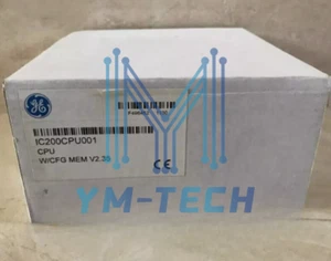 New Factory Sealed GE IC200CPU001 Fanuc CPU Module IC200CPU001 - Picture 1 of 1