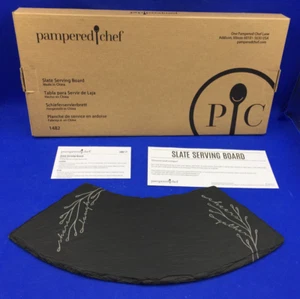 Pampered Chef Slate Serving Board #1482 – New in the Box - Picture 1 of 4