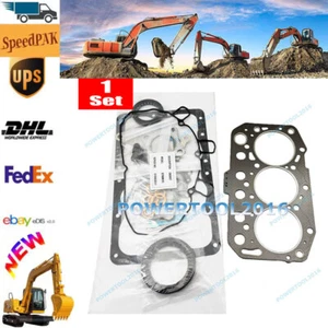 New Higher Quality Full Gasket Set For Yanmar 3TNM72 3TNM72-AWM Mini-Excavator - Picture 1 of 2