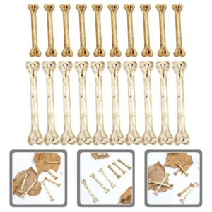 20 Pcs Simulated Bone Decorations Bones Halloween Hanging Skeleton - Picture 1 of 12