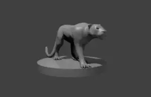 Panther Mini - DND - Pathfinder - Dungeons & Dragons - RPG - Mesa - mz4250- - Imagen 1 de 6