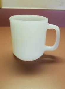 Vintage Glasbake U.S.A. Milchglas Becher Tasse schlicht guter Zustand - Bild 1 von 6