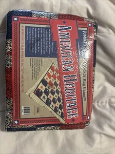 American Heritage Jumbo 3 in 1 Checker Rug Game - Picture 1 of 2