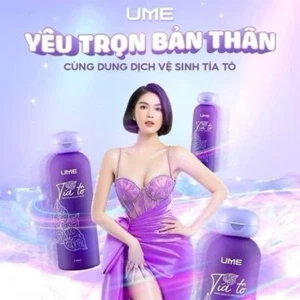 2 Dung dich ve sinh Ngoc Trinh Ume Tia To - Female hygiene solution Perilla - Picture 1 of 8