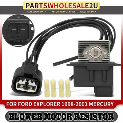 New Heater Blower Motor Resistor for Ford Explorer Mercury Mountaineer 1998-2001 - Image 1 of 4