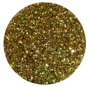 100g CHUNKY 040” 1mm HOLOGRAPHIC GOLD GLITTER FOR WALLS PAINT ADDITIVE / CRAFTS - Picture 1 of 1
