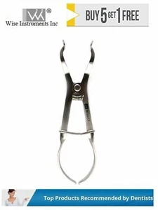 Dental Rubber Dam Forceps Endodontic Ivory Light Weight 17cm by Wise instruments - Picture 1 of 1