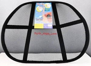 Brand New Mesh Lumbar Chair Back Support Car Work or Home Conforms Spinal Cord - Picture 1 of 2