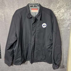 Mens Riverside Flame Resistant Cold Weather Heavy Work Jacket JEA Patch Size XL - Picture 1 of 10