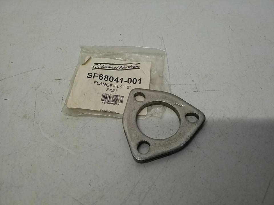 FX Escape SF68041‐001 2′′ Brida Plana – Brida Reparación Escape Universal 3 Pernos Foto 1 de 4