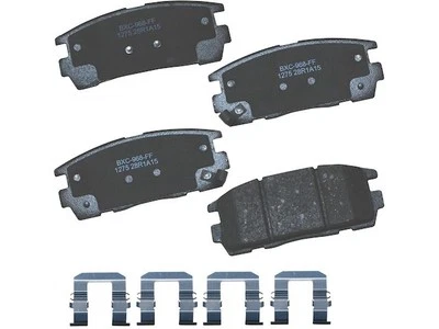 Juego de pastillas de freno traseras Bendix 58554ZPXN 2013 para Chevrolet Captiva Sport 2012-2015 Foto 1 de 2