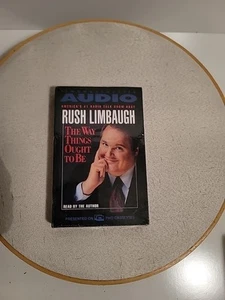 The Way Things Ought to Be - Read by Rush Limbaugh 1992 Audio Cassette Book NEW - Picture 1 of 1
