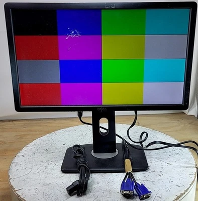 DELL p222hb REV A01 LCD Monitor 22" VGA DVI GRADE C SEE NOTES - Image 1 of 4