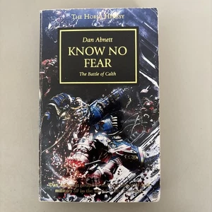 Know No Fear: The Battle of Calth Paperback Warhammer 40K Black Library Abnett - Picture 1 of 15