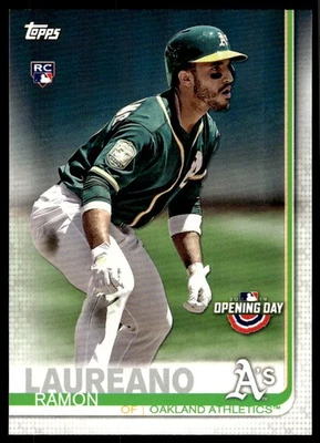 2019 Topps Opening Day Ramon Laureano Rookie Oakland Athletics #160 - Image 1 of 2