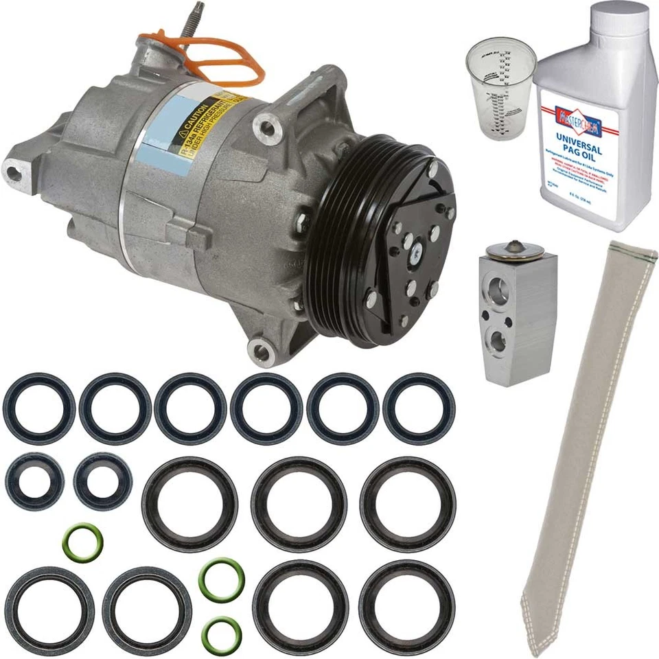 Compresor de aire acondicionado Omega con kit de reparación de aire acondicionado para Saturn Aura 2009 Foto 1 de 1