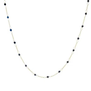 Cameo Italiano "Elements" Black Onyx Station Choice of Length Necklace - Picture 1 of 9