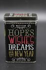 New Year Wishes Hopes Dreams Tin Gift Box Hannah Grace Gifts Kindred Spirits