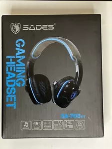 SADES Gaming Headset Stereo Surround Headphones with Mic For PS4 Xbox One PC - Picture 1 of 4