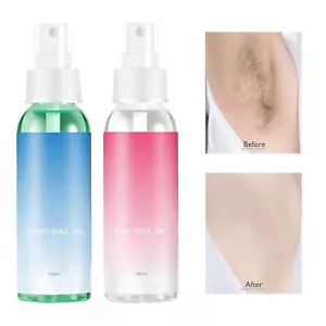 Hair Removal Pre Wax Spray for Body Legs Pre Applied Waxing Pre Wax Cleanser - Picture 1 of 12