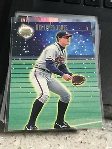 1998 Topps Stars Gold #95 Chipper Jones/2299 braves! - Picture 1 of 2