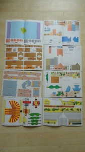 LOT DE 8 MAQUETTE CARTON SUPPLEMENT JOURNAL SPIROU + MAGAZINE - Picture 1 of 6