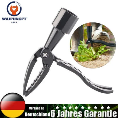 Unkrautstecher Metall Fußpedal 4Krallen Stand-Up Unkrautentferner Kein Verbiegen - Bild 1 von 4